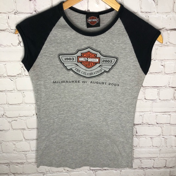 Harley-Davidson Tops - Harley Davidson 100 Year Celebration Top Large